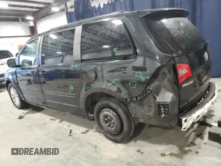 2014 Volkswagen Routan SE with VIN 2C4RVABG1ER134618, listed as a Copart auction lot 81744564 with 121,136 mi miles and Salvage title. Bid and sale history available at DreamBid. Image 2.