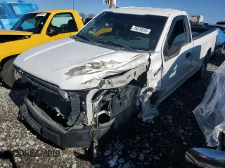 2018 Ford F-150 XL with VIN 1FTMF1C56JKC04451, listed as a Copart auction lot 75276254 with 99,651 mi miles and Salvage title. Bid and sale history available at DreamBid. Image 1.