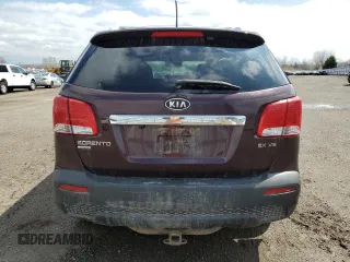 2011 Kia Sorento EX with VIN 5XYKUDA29BG168012, listed as a Copart auction lot 55350305 with 443,033 mi miles and Clean Title. Bid and sale history available at DreamBid. Image 6.