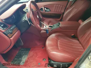 2005 Maserati Quattroporte with VIN ZAMCE39A750014721, listed as a Copart auction lot 54172645 with 24,604 mi miles and Clean Title. Bid and sale history available at carsss.com. Image 7.
