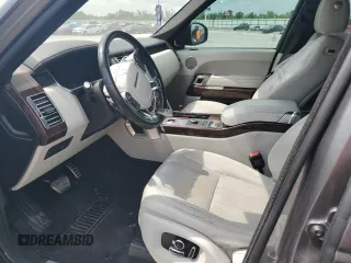 2017 Land Rover Range Rover z VIN SALGS5FE9HA356728, wystawiony jako Copart lot #58691065 z przebiegiem 122 893 mil mil oraz Czysty tytuł • Clean title. Historia ofert i sprzedaży dostępna na DreamBid. Obrazek 7.