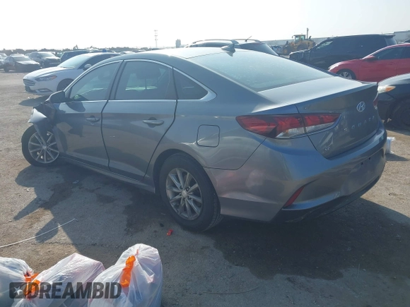 2019 Hyundai Sonata SE with VIN 5NPE24AF6KH750034, listed as a IAAI auction lot 41511943 with 116,871 mi miles. Bid and sale history available at carsss.com. Image 3.