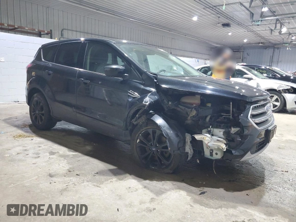 2017 Ford Escape SE with VIN 1FMCU9G99HUB08546, listed as a Copart auction lot 46652055 with 92,099 mi miles and Salvage Title. Bid and sale history available at DreamBid. Image 4.