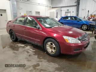 2006 Honda Accord LX SE with VIN 1HGCM55376A811560, listed as a Copart auction lot 44641895 with 206,946 mi miles and Clean title. Bid and sale history available at DreamBid. Image 4.