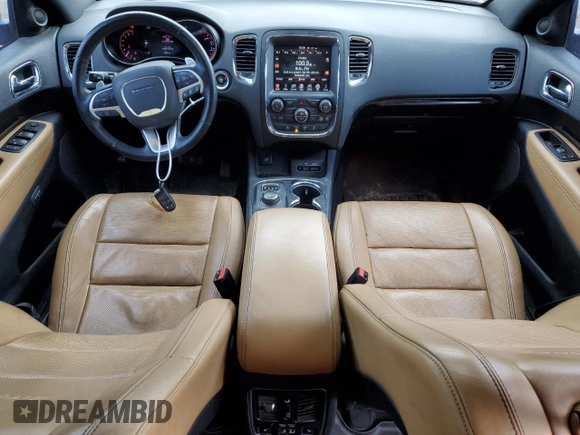 2015 Dodge Durango Citadel with VIN 1C4RDHEG5FC119976, listed as a Copart auction lot 89398065 with 130,864 mi miles and Clean title. Bid and sale history available at DreamBid. Image 8.