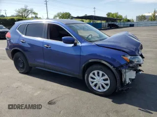 2017 Nissan Rogue S with VIN KNMAT2MVXHP554548, listed as a Copart auction lot 53005245 with 112,515 mi miles and Salvage title. Bid and sale history available at DreamBid. Image 4.