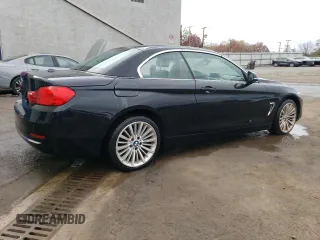 2014 BMW 4 Series 428i xDrive with VIN WBA3T1C55EPS98364, listed as a Copart auction lot 38431574 with 69,984 mi miles and Salvage Title. Bid and sale history available at carsss.com. Image 3.