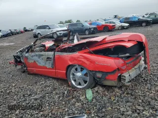 2002 Ford Thunderbird w/Hardtop Premium with VIN 1FAHP60A72Y107020, listed as a Copart auction lot 61056104 with Not Provided miles and Salvage Title. Bid and sale history available at carsss.com. Image 2.