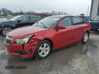 2012 Chevrolet Cruze LT w/1LT with VIN 1G1PF5SC3C7302341, listed as a Copart auction lot 52101275 with 69,089 mi miles and Salvage Title. Bid and sale history available at carsss.com. Image 1.