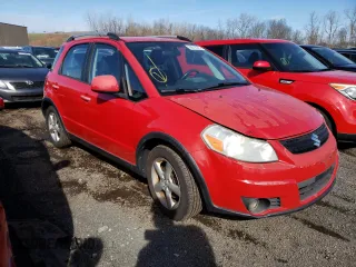 2009 Suzuki SX4 Touring AWD with VIN JS2YB417096203082, listed as a Copart auction lot 50013275 with 108,457 mi miles and Clean Title. Bid and sale history available at DreamBid. Image 4.