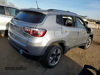2019 Jeep Compass Limited with VIN 3C4NJCCB0KT662863, listed as a Copart auction lot 65089042 with 83,400 mi miles and Salvage Title. Bid and sale history available at carsss.com. Image 4.