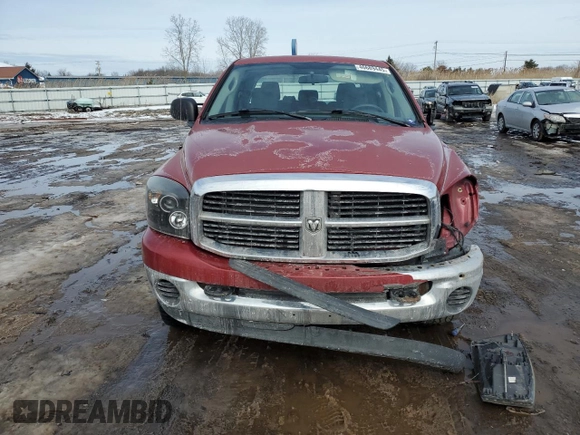 2006 Dodge 1500 SLT with VIN 3D7KS19D96G236395, listed as a Copart auction lot 46689445 with 232,796 mi miles and Salvage Title. Bid and sale history available at carsss.com. Image 5.