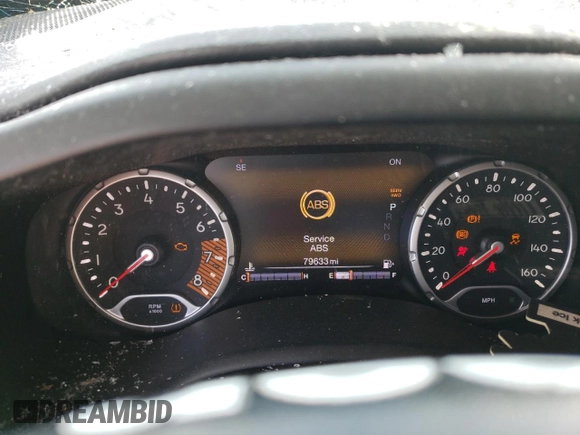 2020 Jeep Renegade Trailhawk z VIN ZACNJBC11LPL33970, wystawiony jako Copart lot #52696575 z przebiegiem 79 633 mil mil oraz Szkoda całkowita • Salvage title. Historia ofert i sprzedaży dostępna na DreamBid. Obrazek 9.