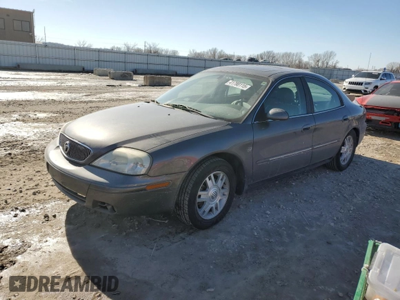 2005 Mercury Sable LS z VIN 1MEFM55S45A617102, wystawiony jako Copart lot #41788115 z przebiegiem 131 668 mil mil oraz Szkoda całkowita • Salvage title. Historia ofert i sprzedaży dostępna na DreamBid. Obrazek 1.