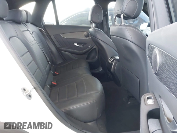 2022 Mercedes-Benz GLC 300 with VIN W1N0G8DB2NG109881, listed as a IAAI auction lot 42396933 with 30,233 mi miles and . Bid and sale history available at DreamBid. Image 8.