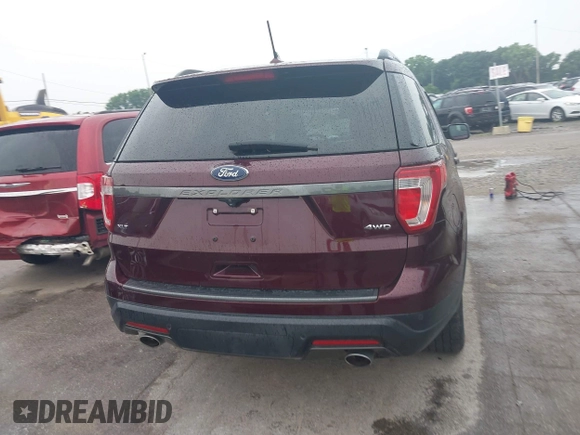 2018 Ford Explorer XLT z VIN 1FM5K8D87JGC67946, wystawiony jako IAAI lot #42615709 z przebiegiem 39 872 mil mil oraz . Historia ofert i sprzedaży dostępna na DreamBid. Obrazek 16.