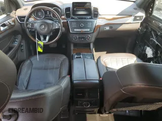 2017 Mercedes-Benz GLS 450 with VIN 4JGDF6EE8HA962409, listed as a Copart auction lot 46400484 with 182,394 mi miles and . Bid and sale history available at DreamBid. Image 8.