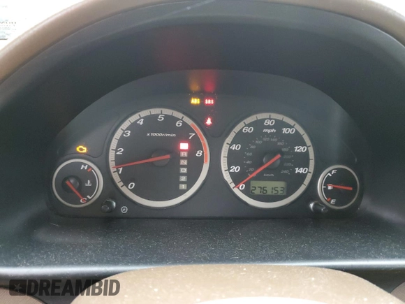 2002 Honda CR-V EX with VIN SHSRD788X2U009896, listed as a Copart auction lot 55624225 with 276,153 mi miles and Salvage Title. Bid and sale history available at carsss.com. Image 9.
