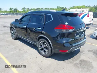2017 Nissan Rogue SL with VIN JN8AT2MT4HW407893, listed as a IAAI auction lot 41975454 with 105,284 mi miles and . Bid and sale history available at DreamBid. Image 3.