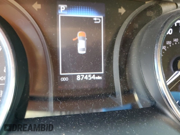 2020 Toyota Camry LE with VIN 4T1C11AK3LU945792, listed as a Copart auction lot 46987685 with 87,454 mi miles and Salvage Title. Bid and sale history available at carsss.com. Image 9.