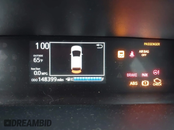 2018 Toyota Prius One z VIN JTDKDTB3XJ1606505, wystawiony jako IAAI lot #42425652 z przebiegiem 148 399 mil mil oraz . Historia ofert i sprzedaży dostępna na DreamBid. Obrazek 7.