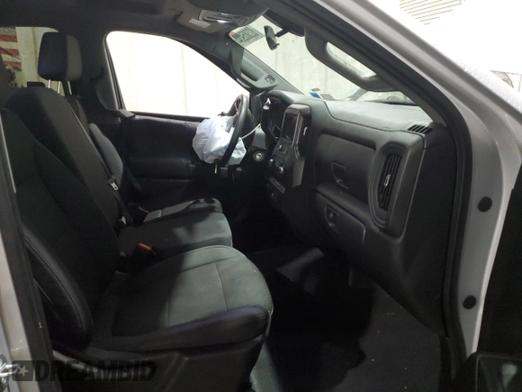 2019 Chevrolet Silverado 1500 Custom with VIN 1GCRYBEH0KZ395614, listed as a Copart auction lot 82385934 with 54,289 mi miles and Salvage Title. Bid and sale history available at DreamBid. Image 7.