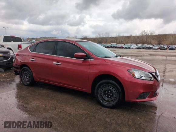2017 Nissan Sentra SV with VIN 3N1AB7AP5HL671684, listed as a Copart auction lot 50741995 with 108,044 mi miles and Salvage Title. Bid and sale history available at carsss.com. Image 4.