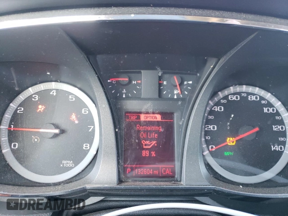 2016 GMC Terrain SLE with VIN 2GKFLTE3XG6245738, listed as a Copart auction lot 42446295 with 132,604 mi miles and Salvage Title. Bid and sale history available at DreamBid. Image 9.