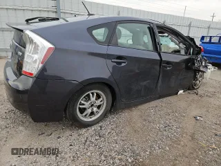 2010 Toyota Prius II with VIN JTDKN3DU0A0242605, listed as a Copart auction lot 51387045 with 0 mi miles and Salvage Title. Bid and sale history available at carsss.com. Image 3.