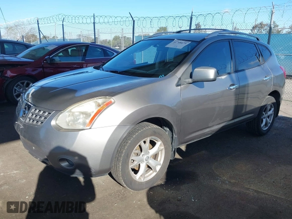 2010 Nissan Rogue S with VIN JN8AS5MT1AW005839, listed as a IAAI auction lot 41708074 with 147,980 mi miles and . Bid and sale history available at carsss.com. Image 2.