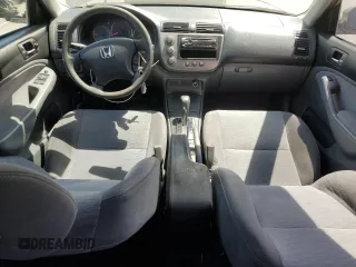 2005 Honda Civic with VIN JHMES96695S004445, listed as a Copart auction lot 53684835 with 164,623 mi miles and Salvage Title. Bid and sale history available at DreamBid. Image 8.