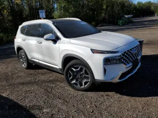 2023 Hyundai Santa Fe Hybrid Luxury with VIN KM8S5DA16PU083439, listed as a Copart auction lot 73414204 with 54,606 mi miles and Clean Title. Bid and sale history available at carsss.com. Image 4.