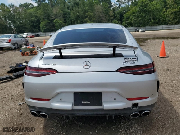 2020 Mercedes-Benz AMG GT with VIN W1K7X6BBXLA016500, listed as a Copart auction lot 56419384 with 34,999 mi miles and Salvage Title. Bid and sale history available at carsss.com. Image 6.