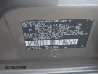 2012 Toyota RAV4 с VIN 2T3BF4DV6CW179522, выставлен на аукционе IAAI как лот 42268602 с пробегом 162 308 миль миль и . История ставок и продаж доступна на DreamBid. Изображение 9.
