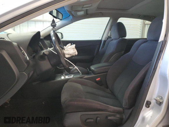 2014 Nissan Maxima S with VIN 1N4AA5AP1EC457227, listed as a Copart auction lot 46235375 with 160,468 mi miles and Salvage Title. Bid and sale history available at DreamBid. Image 7.