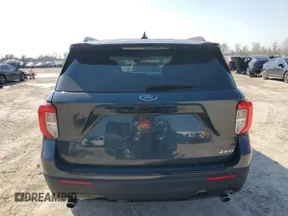 2022 Ford Explorer ST-Line with VIN 1FMSK8KH9NGB05344, listed as a Copart auction lot 45319245 with 25,775 mi miles and Salvage Title. Bid and sale history available at carsss.com. Image 6.