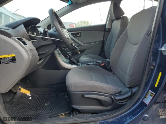 2015 Hyundai Elantra Limited with VIN KMHDH4AE9FU302282, listed as a Copart auction lot 51079895 with 121,636 mi miles and Clean Title. Bid and sale history available at carsss.com. Image 7.