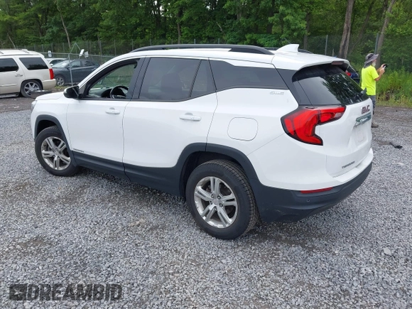 2019 GMC Terrain SLE z VIN 3GKALTEV3KL334650, wystawiony jako IAAI lot #42676507 z przebiegiem 74 280 mil mil oraz . Historia ofert i sprzedaży dostępna na DreamBid. Obrazek 3.