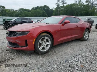 2020 Chevrolet Camaro 1LS with VIN 1G1FA1RX2L0104208, listed as a Copart auction lot 58533855 with 46,723 mi miles and Salvage title. Bid and sale history available at DreamBid. Image 1.