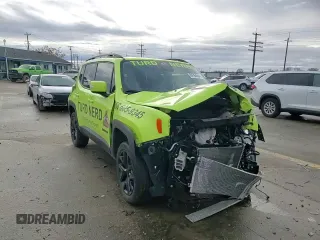 2018 Jeep Renegade Altitude with VIN ZACCJBBB1JPH70546, listed as a Copart auction lot 84764604 with 22,936 mi miles and Salvage title. Bid and sale history available at DreamBid. Image 11.