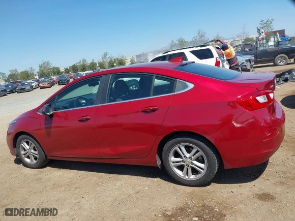 2017 Chevrolet Cruze LT with VIN 3G1BE5SM5HS536186, listed as a IAAI auction lot 42008630 with 102,064 mi miles. Bid and sale history available at carsss.com. Image 14.