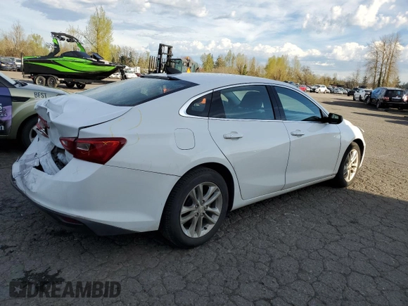 2017 Chevrolet Malibu LS with VIN 1G1ZB5ST1HF152652, listed as a Copart auction lot 50349895 with 77,852 mi miles and Salvage Title. Bid and sale history available at DreamBid. Image 3.