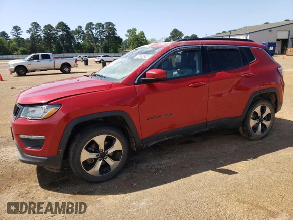 2018 Jeep Compass Latitude с VIN 3C4NJDBB6JT136582, выставлен на аукционе Copart как лот 52348985 с пробегом Не указан миль и Списание • Salvage title. История ставок и продаж доступна на DreamBid. Изображение 1.