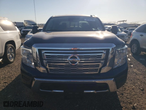 2021 Nissan Titan SV with VIN 1N6AA1EF0MN512559, listed as a Copart auction lot 49792125 with 31,203 mi miles and Salvage Title. Bid and sale history available at DreamBid. Image 5.
