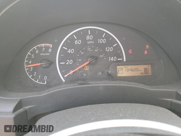 2016 Nissan Versa SV with VIN 3N1CN7AP7GL884716, listed as a Copart auction lot 49172665 with 134,620 mi miles and Salvage Title. Bid and sale history available at DreamBid. Image 9.
