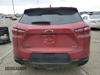 2022 Chevrolet Blazer RS with VIN 3GNKBERS4NS119021, listed as a Copart auction lot 52615455 with 60,684 mi miles and Salvage title. Bid and sale history available at DreamBid. Image 6.