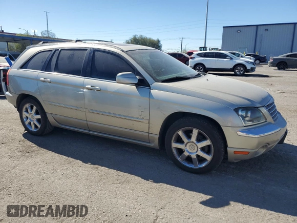 2005 Chrysler Pacifica z VIN 2C8GF78435R381190, wystawiony jako Copart lot #77489894 z przebiegiem 166 614 mil mil oraz Szkoda całkowita • Salvage title. Historia ofert i sprzedaży dostępna na DreamBid. Obrazek 4.