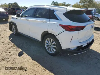 2019 Infiniti QX50 LUXE with VIN 3PCAJ5M12KF115155, listed as a Copart auction lot 63560522 with 59,566 mi miles. Bid and sale history available at carsss.com. Image 3.