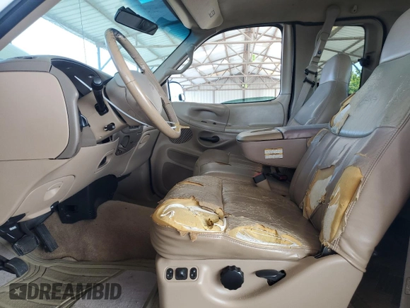 1998 Ford F-150 XL with VIN 1FTRX17L8WNA36541, listed as a Copart auction lot 70861344 with 266,137 mi miles and Salvage title. Bid and sale history available at DreamBid. Image 7.