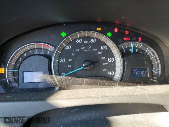 2012 Toyota Camry L with VIN 4T1BF1FKXCU574037, listed as a Copart auction lot 88361785 with 119,107 mi miles and Salvage Title. Bid and sale history available at carsss.com. Image 9.